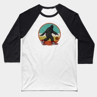 bigfoot plays basketball Baseball T-Shirt